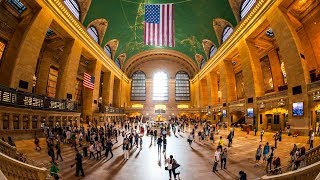 Walking Tour of Grand Central Terminal — New York City 【4K】🇺🇸 [upl. by Alleira]