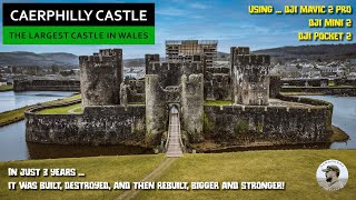 Caerphilly Castle  The Largest in Wales 2nd in Britain [upl. by Ylyl]