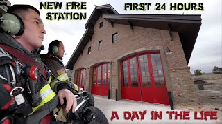 First 24 Hours in a New Fire Station  A Day in the Life [upl. by Heck]