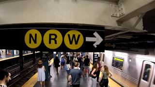 ⁴ᴷ The Busiest NYC Subway Station Times Square–42nd StreetPort Authority Bus Terminal [upl. by Nerak815]