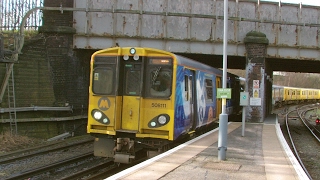 Half an Hour at 216  Birkenhead North Station 1022017  Class 507 508 terminus [upl. by Averill]