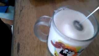 Aerolatte Review Frothing Cold Milk In Under 1 Minute [upl. by Hayman]